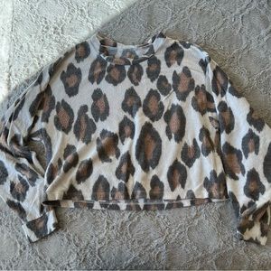 Cheetah Print long sleeve